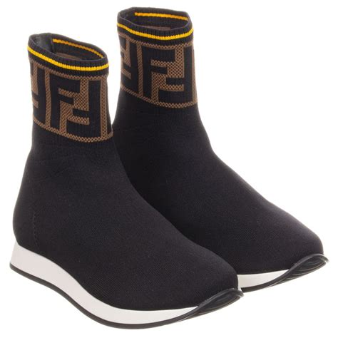 fendi sock trainers|fendi socks for sale.